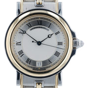 Breguet Marine Gold & Steel Silver Dial 35mm Automatic Movement Mens 3400SA