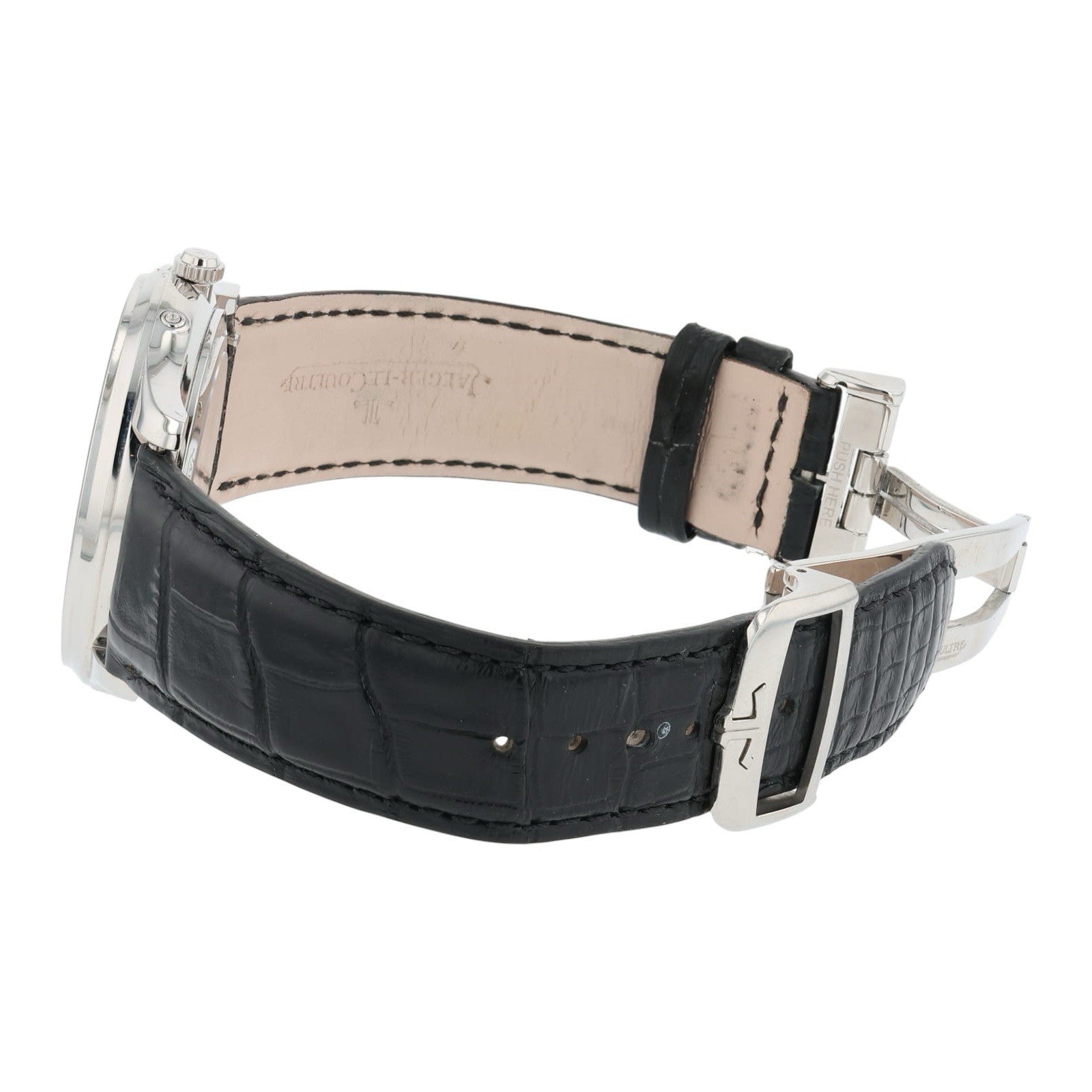 Jaeger-LeCoultre Master Ultra Thin Moon Steel Black Dial 39mm Automatic Q1368470