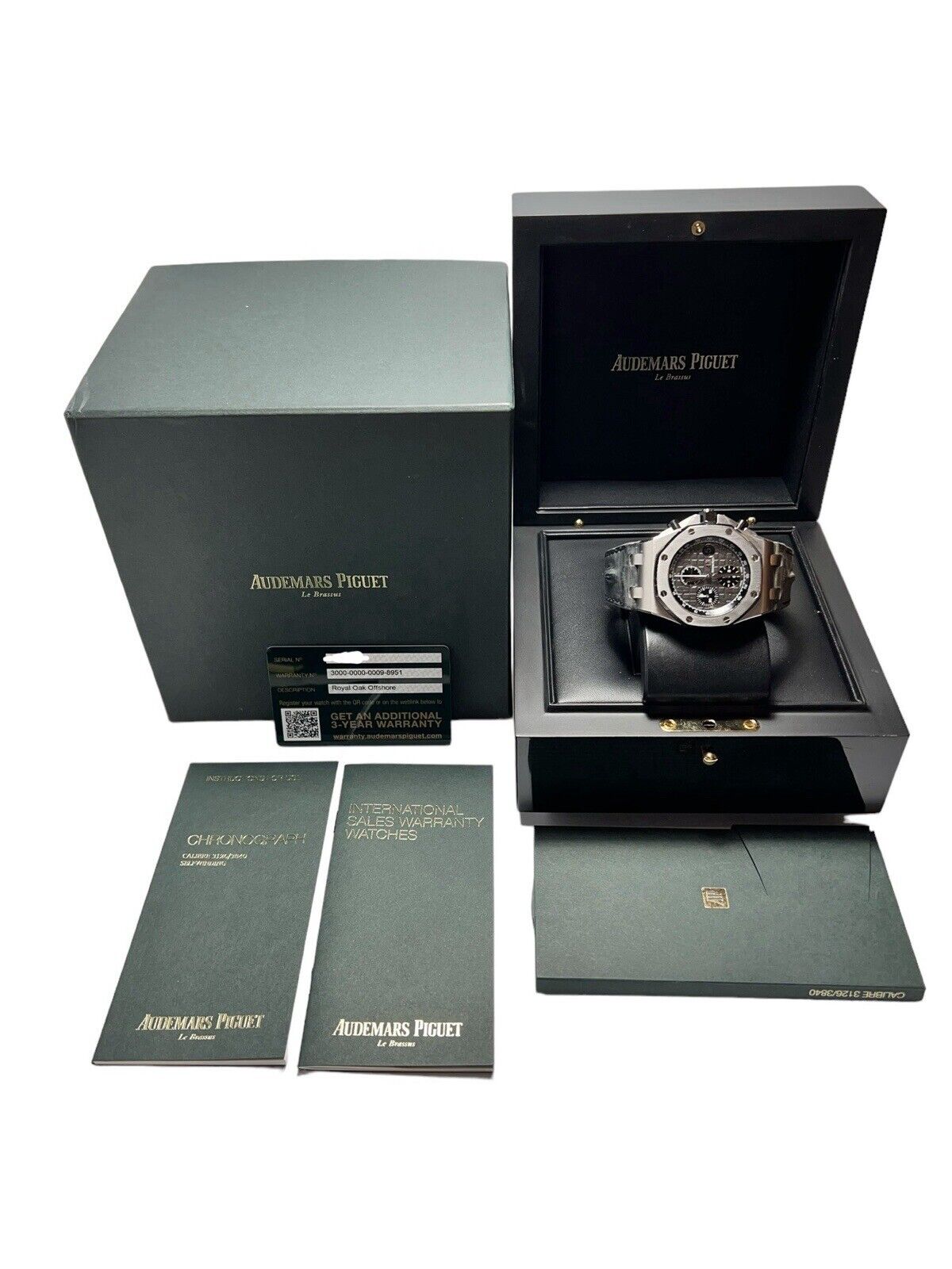 Audemars Piguet Royal Oak Offshore Elephant Stainless Steel Gray 42mm Automatic