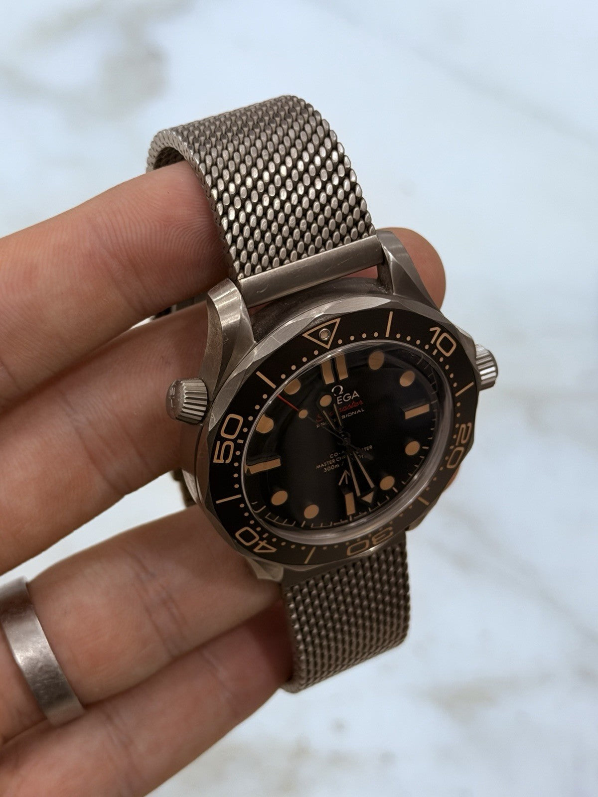2021 Omega Seamaster NTTD James Bond No Time To Die Watch 210.90.42.20.01.001