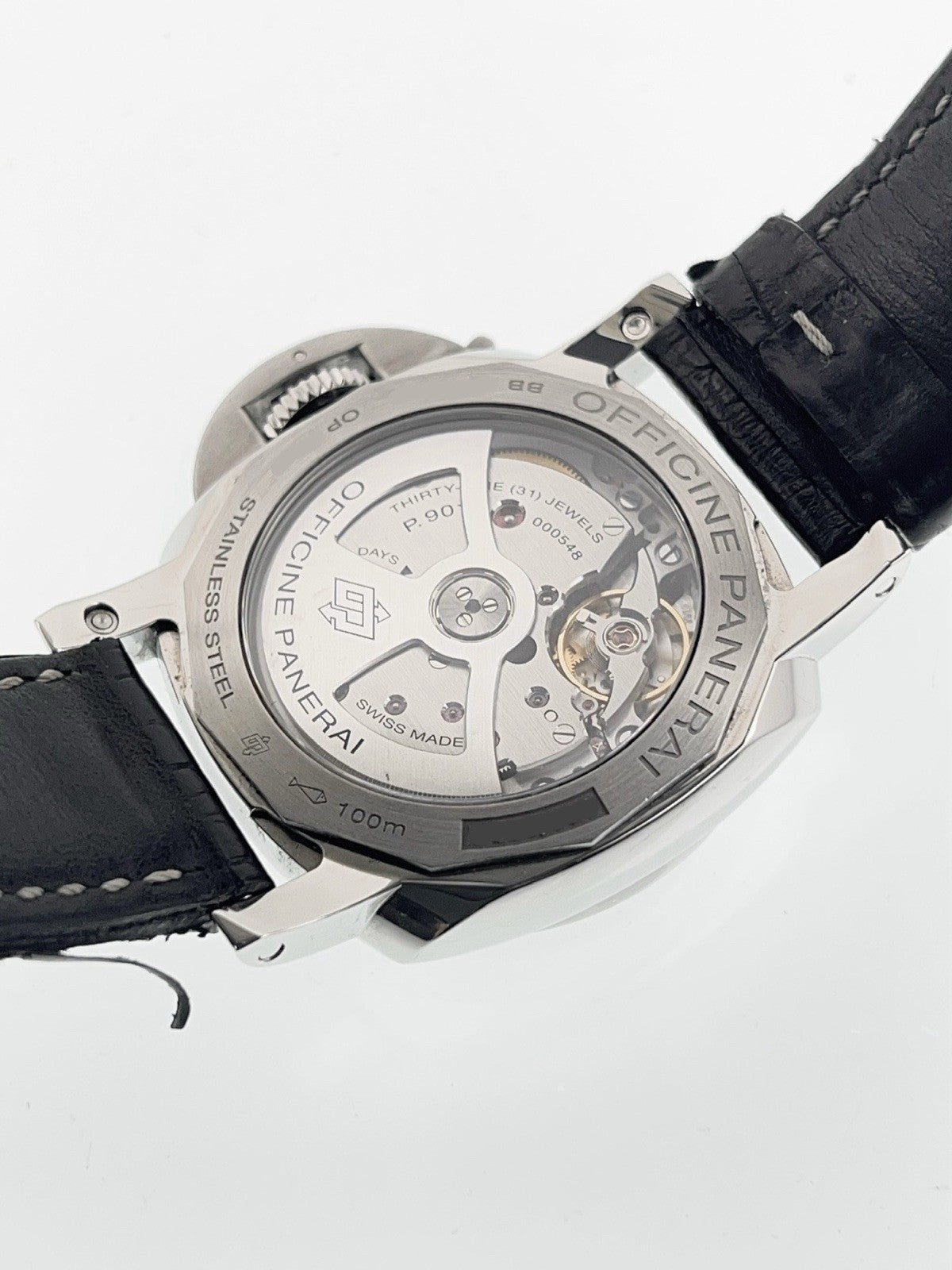 Panerai Luminor Stainless Steel Black Dial 42mm Automatic Men’s Watch PAM01535