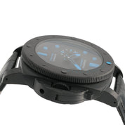 Panerai Submersible Carbon Black Dial 47mm Automatic Movement Mens PAM01616
