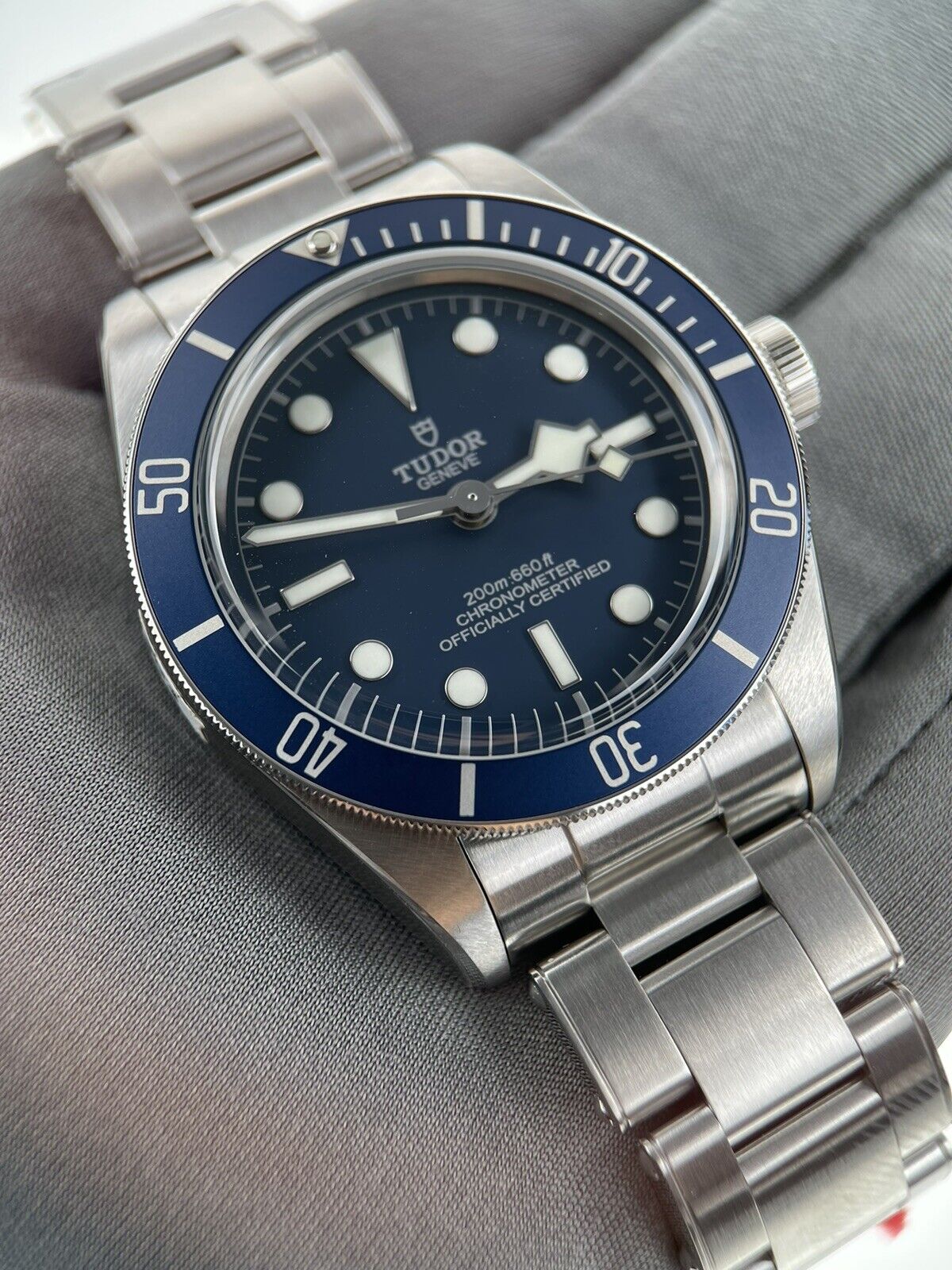 2023 NEW TUDOR Black Bay 58 Blue Mens Watch 79030B 39mm Full Kit Steel Bracelet