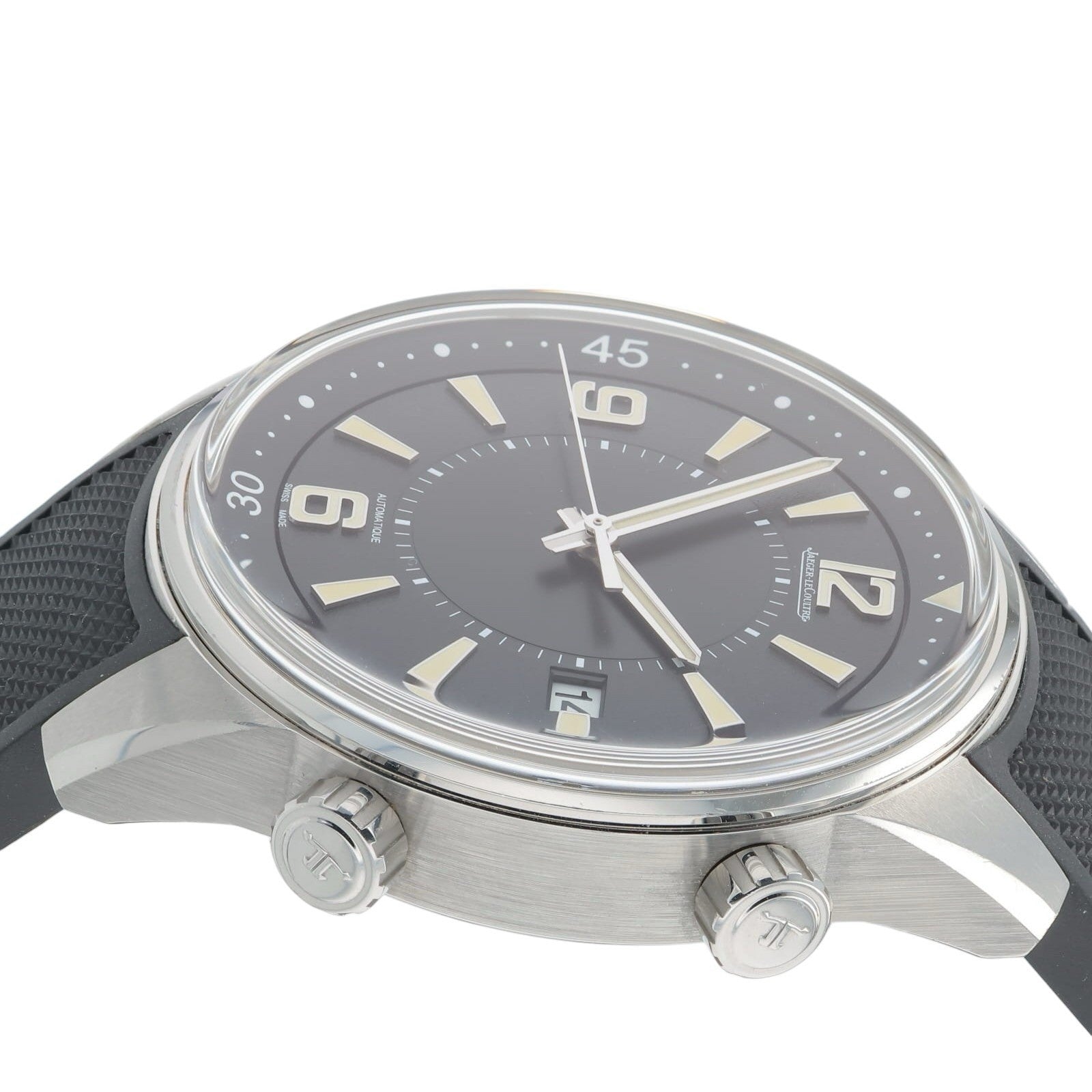 Jaeger-LeCoultre Polaris Stainless Steel Black Dial 42mm Automatic Mens Q9068670