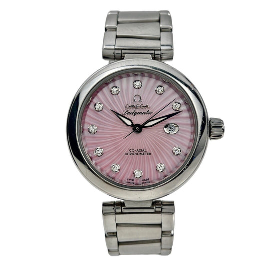 OMEGA De Ville Ladymatic 425.30.34.20.57.001 Automatic Steel Pink Women’s Watch