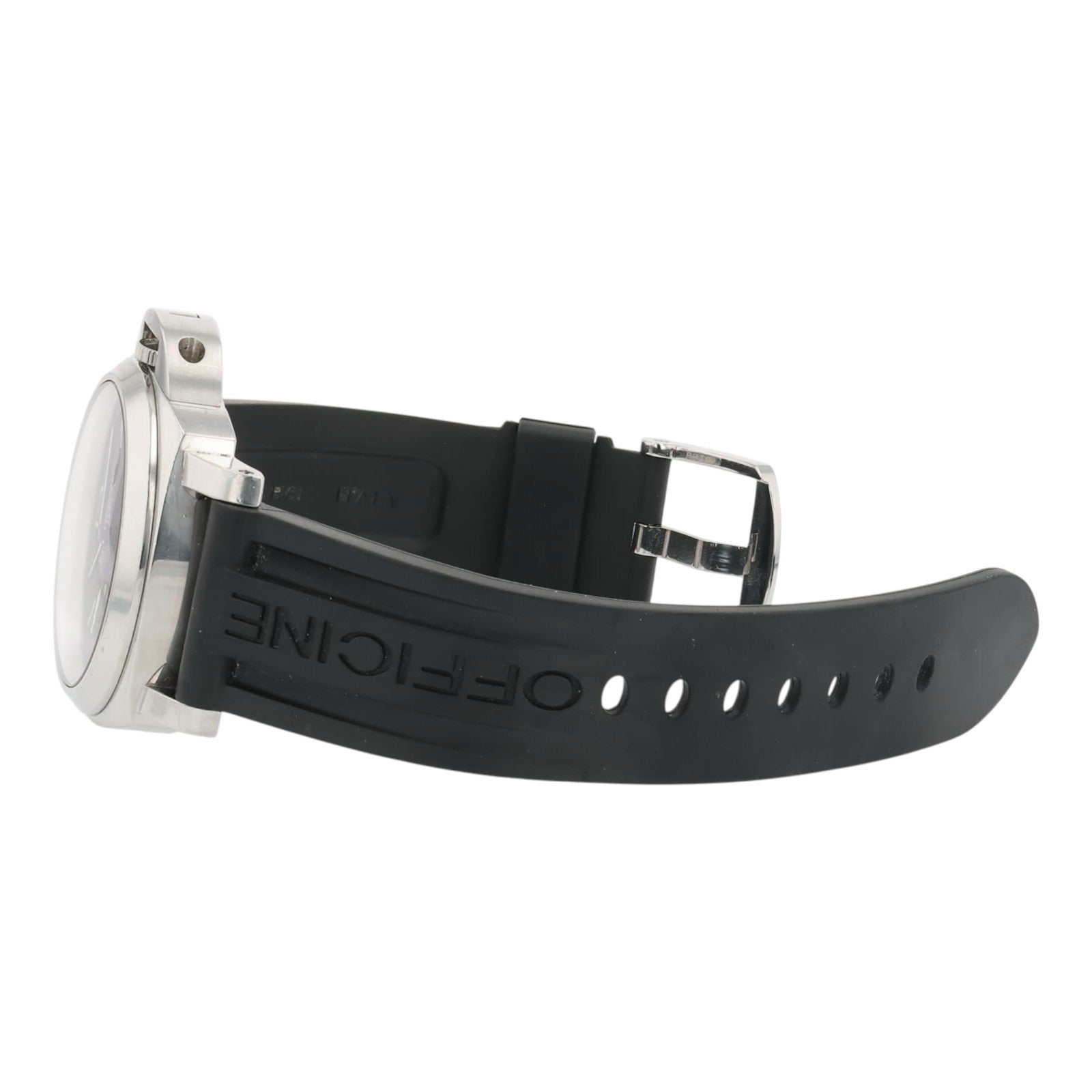 Panerai Luminor Marina 8 Days Steel Black Dial 44mm Manual Wind Mens PAM00510