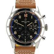 Breitling Classic AVI Black Dial Stainless Steel 42mm Automatic Men’s A23380