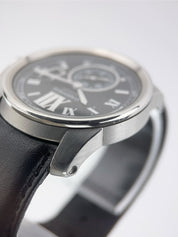 Cartier Calibre Stainless Steel Black Dial 42mm Automatic Men’s Watch W7100041