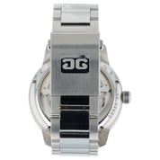 Glashutte PanoMaticInverse Silver Dial Steel 42mm Men's Watch 1-91-02-02-02-71