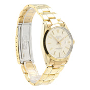 Rolex OP Date Champagne Dial Gold and Steel 34mm Automatic Unisex Watch 15505