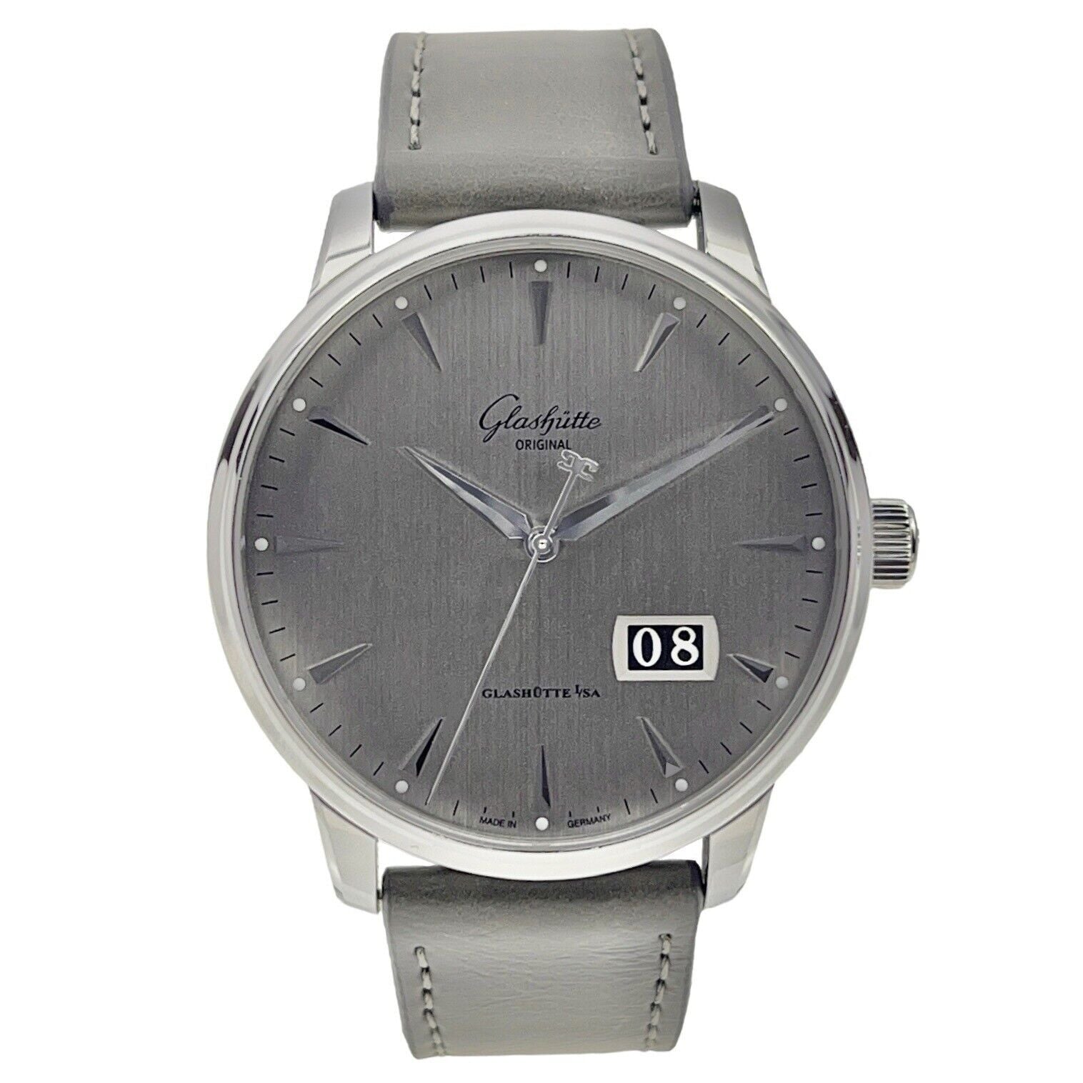 Glashutte Senator Excellence Stainless Steel 42mm Automatic Men’s Watch