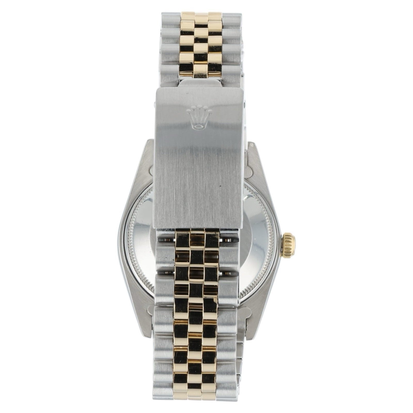 Rolex Date White Dial Gold & Steel 34mm Automatic Movement Men’s Watch 15053