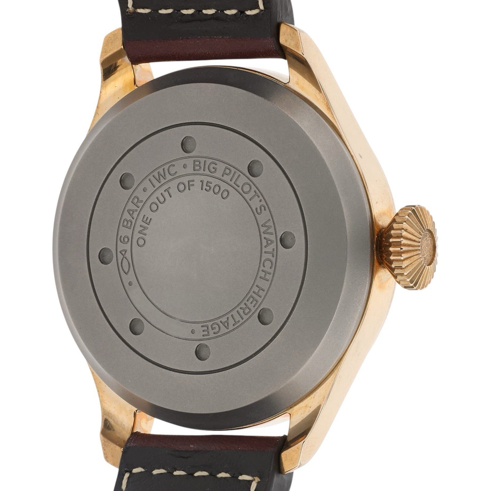 IWC Big Pilot Bronze 7 Days Black Dial 46.2mm Automatic Men’s Watch IW501005