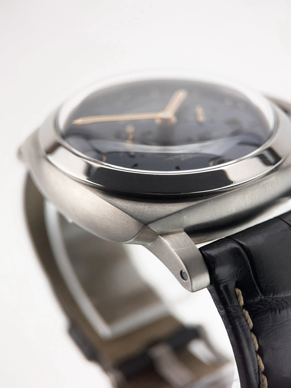 Panerai Luminor Equation Titanium Blue Dial 47mm Wind Up Men's Watch PAM00670