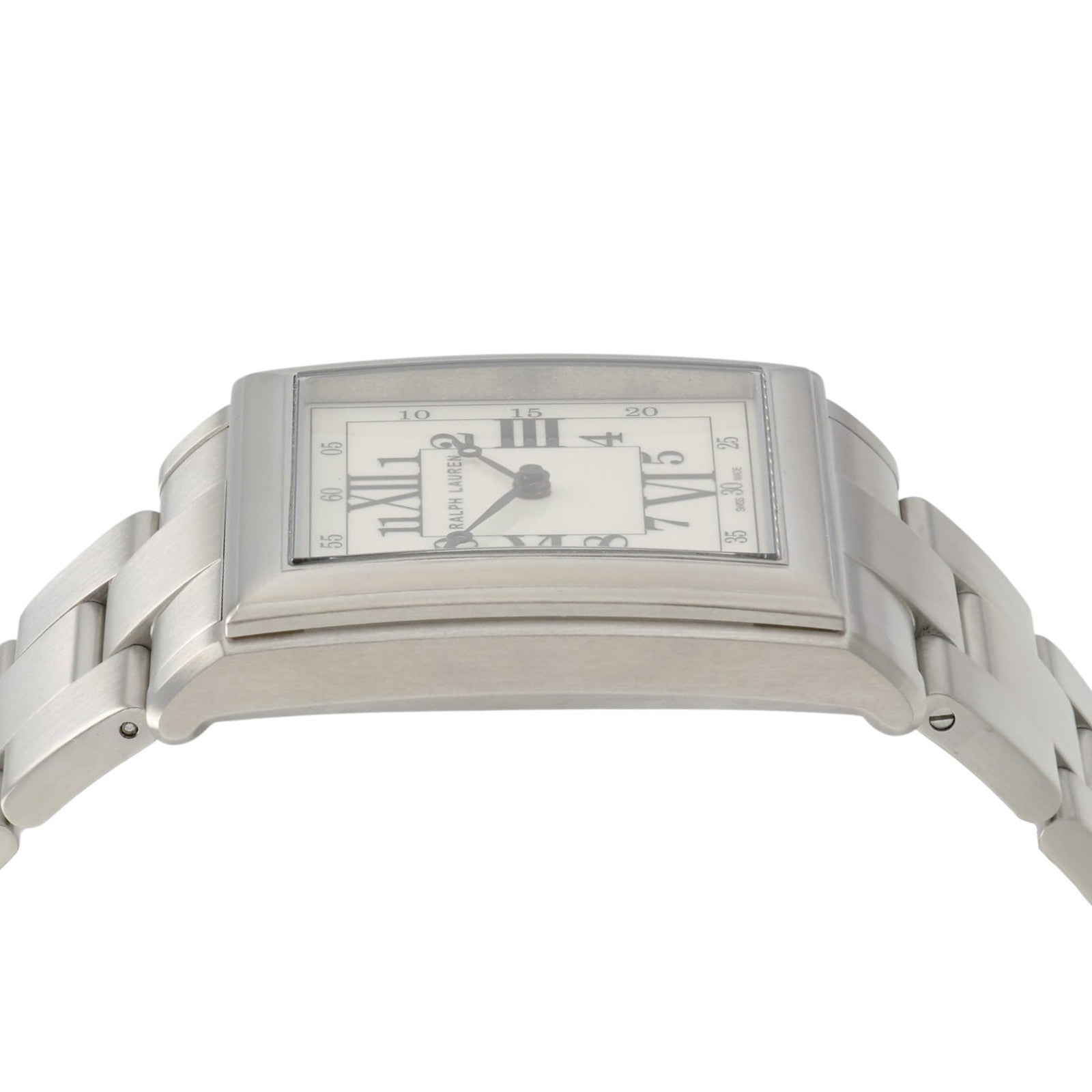 NEW Ralph Lauren 867 White Dial Stainless Steel 35mm Automatic Men's Watch