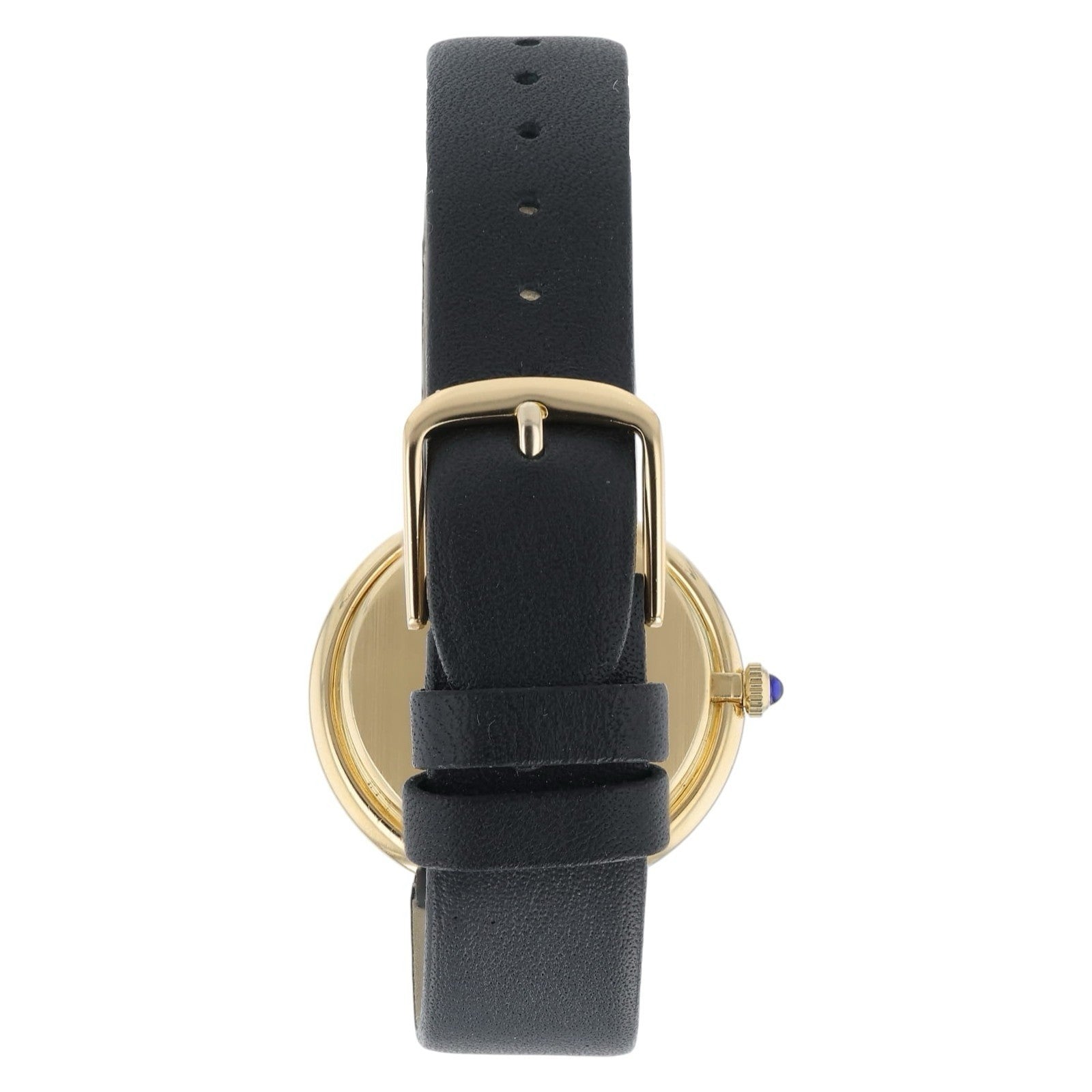 Cartier Stepped Ellipse 18k Yellow Gold 28mm White Dial Manual Wind Watch 7809