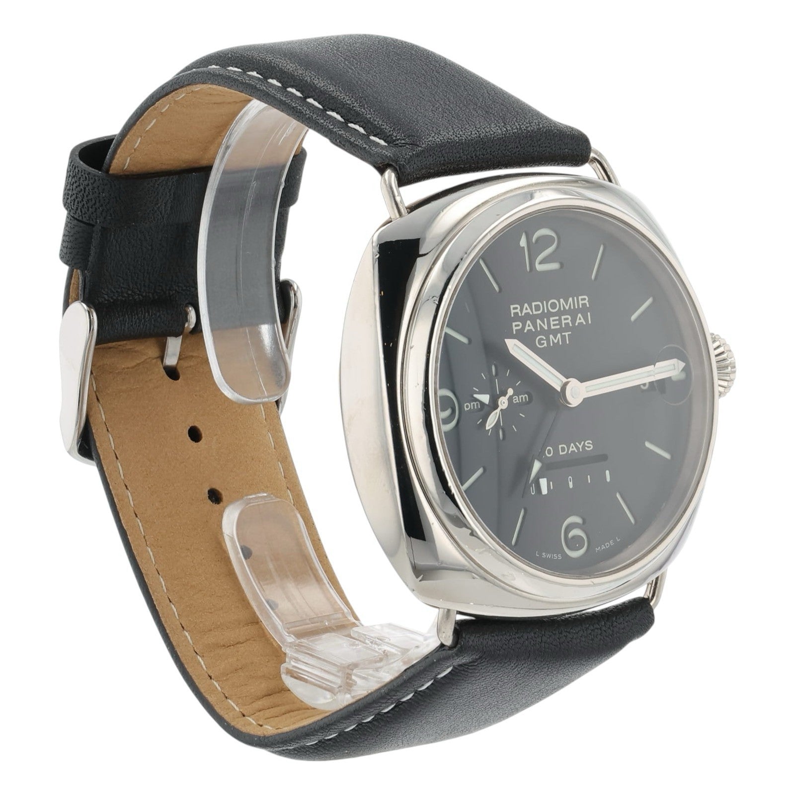 Panerai Radiomir 18k White Gold Black Dial 45mm Automatic Men’s Watch PAM00235