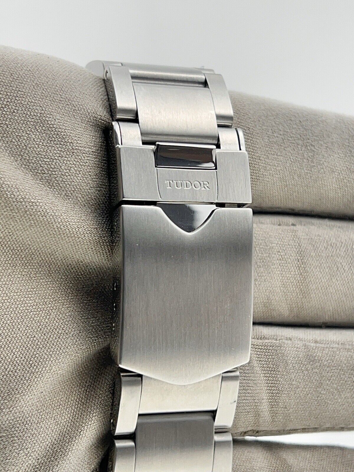 Tudor Heritage Alarm Stainless Steel Black Dial 42mm Automatic Men’s Watch 79620