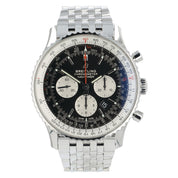 Breitling Navitimer 1 B01 Stainless Steel Black Dial 46mm Automatic Mens AB0127