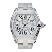 Cartier Roadster XL GMT Stainless Steel 42mm Automatic Mens Watch W62032X6