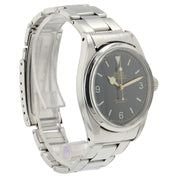 Rolex Explorer Black Dial Stainless Steel 36mm Automatic Movement Men’s 6610