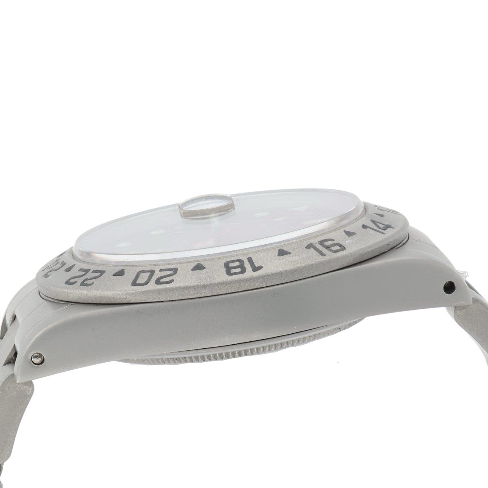 Rolex Explorer II Sand Blasted Steel Black Dial 40mm Automatic Mens Watch 16550