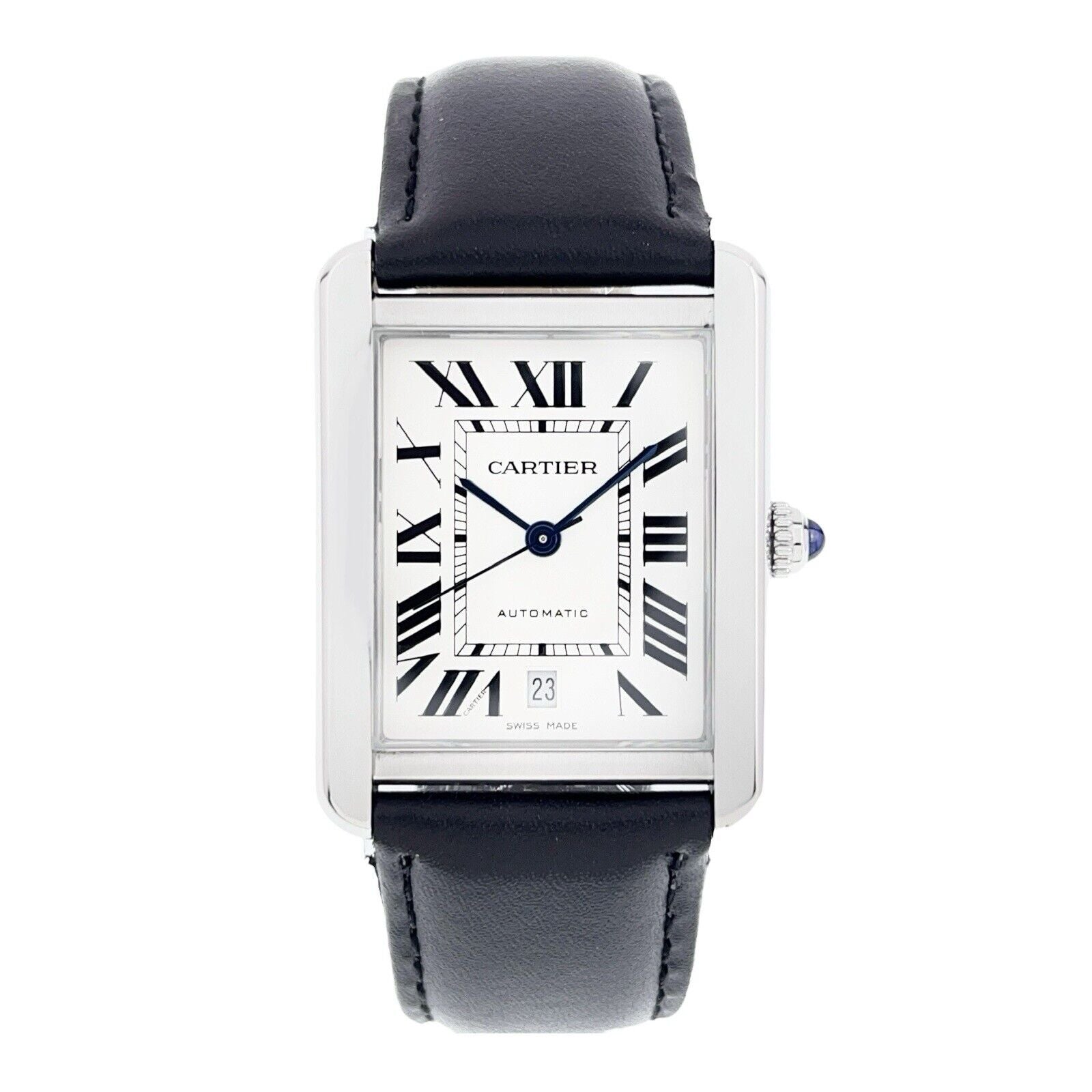 Cartier Tank Solo Steel Silver Color Dial 31mm Automatic Men’s Watch W5200027