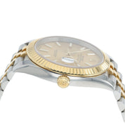 Rolex Datejust Gold & Steel Champagne Dial 41mm Automatic Men’s Watch 126333