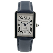 Cartier Tank XL Silver Dial Stainless Steel 31mm Automatic Men's Watch W5200027