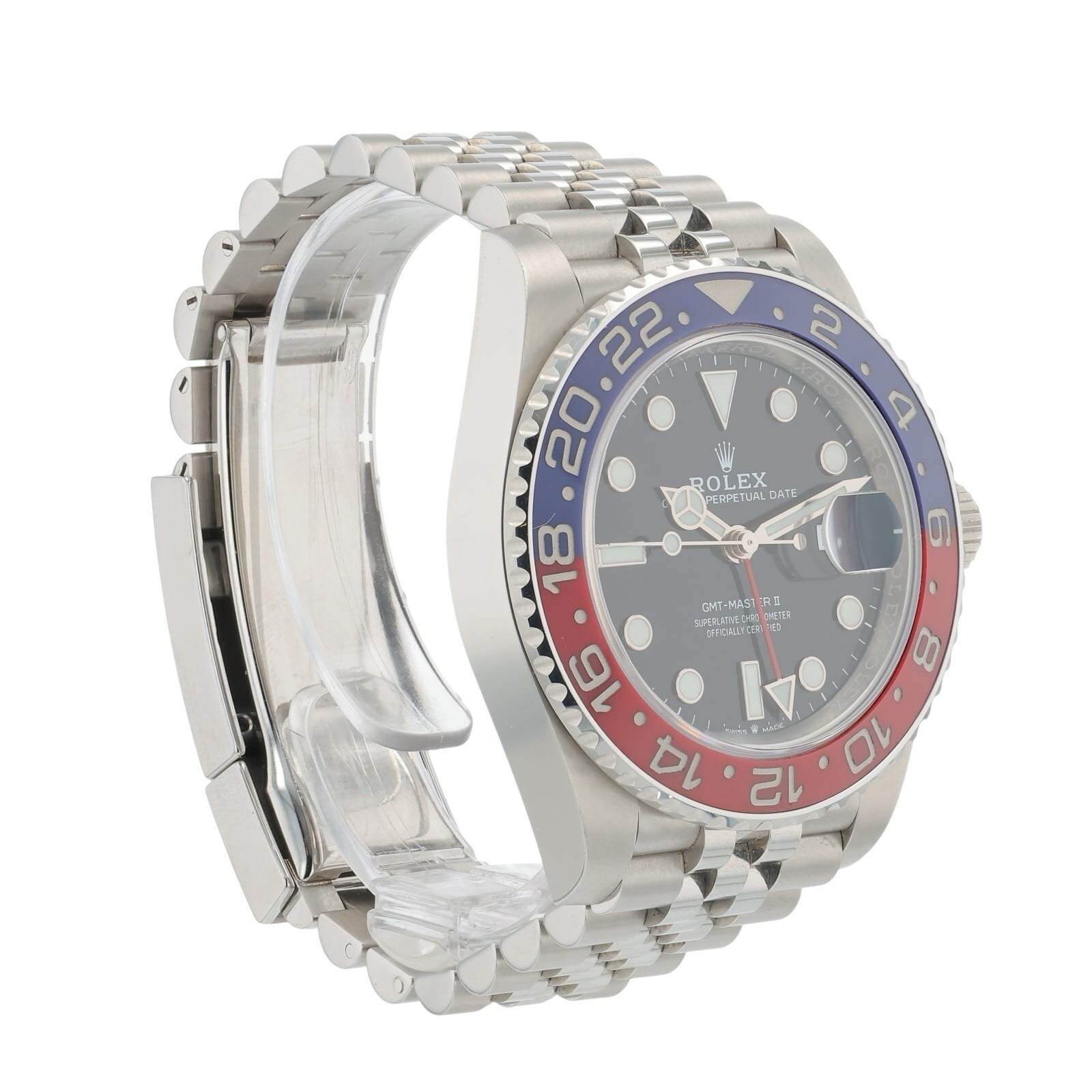 Rolex Pepsi GMT-Master II Stainless Steel Black Dial 40mm Automatic 126710BLRO