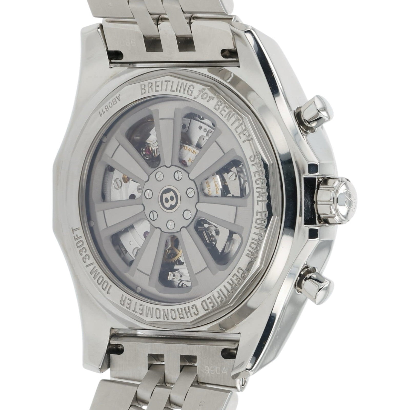 Breitling Bentley BO6 Silver Dial Stainless Steel 49mm Automatic Men’s AB0611