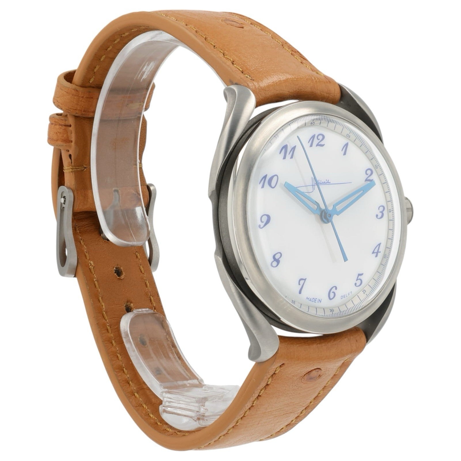 Holthinrichs Delft Blue White Dial Titanium 46mm Automatic Men’s Watch 25131