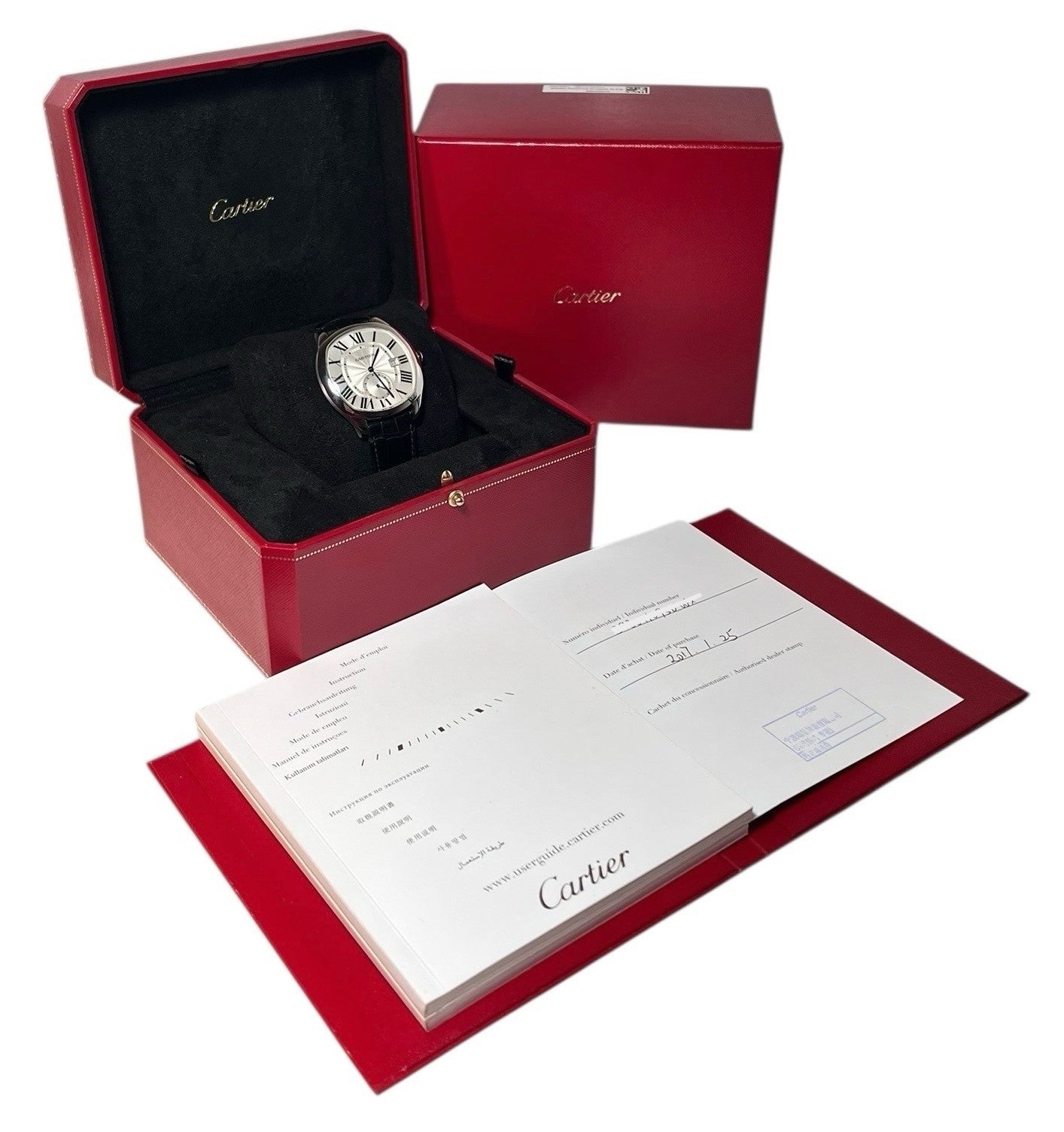 Cartier Drive de Cartier Stainless Steel Silver Dial