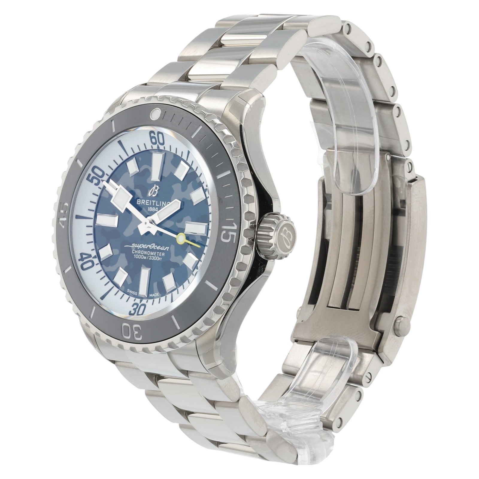NEW Breitling Superocean Super Diver Titanium Auto 46mm Watch E10379351B1E1