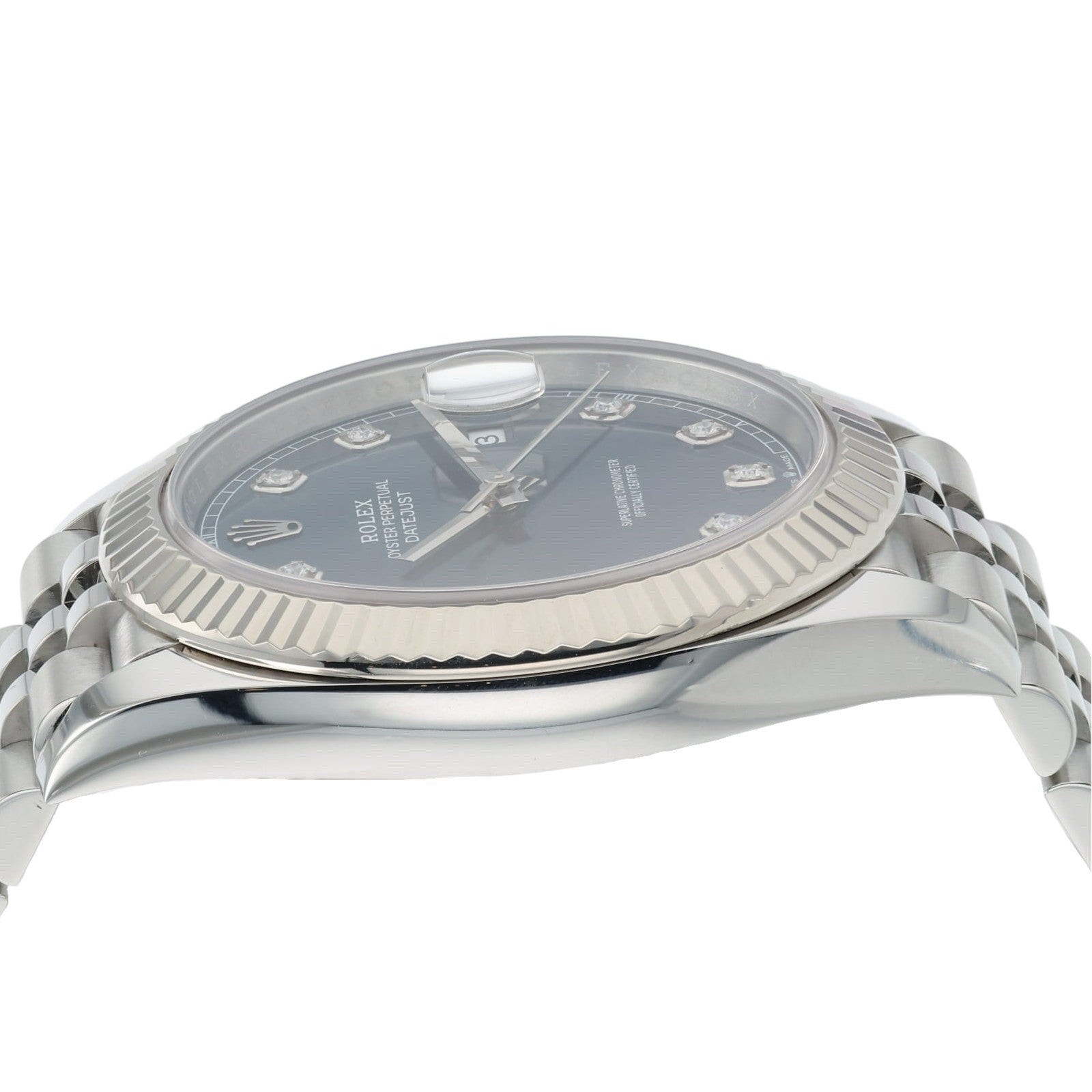 Rolex Datejust Blue Dial Stainless Steel 41mm Automatic Men’s Watch 126334