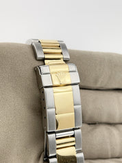 Rolex Daytona Gold & Steel Black Dial 40mm Automatic Movement Mens Watch 16523