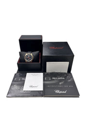 Chopard Superfast 18k Rose Gold Black Dial 41mm Automatic Mens Watch 161290-5001