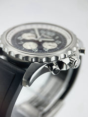 Breitling Chronospace Stainless Steel Black Dial 46mm Automatic Mens A23360