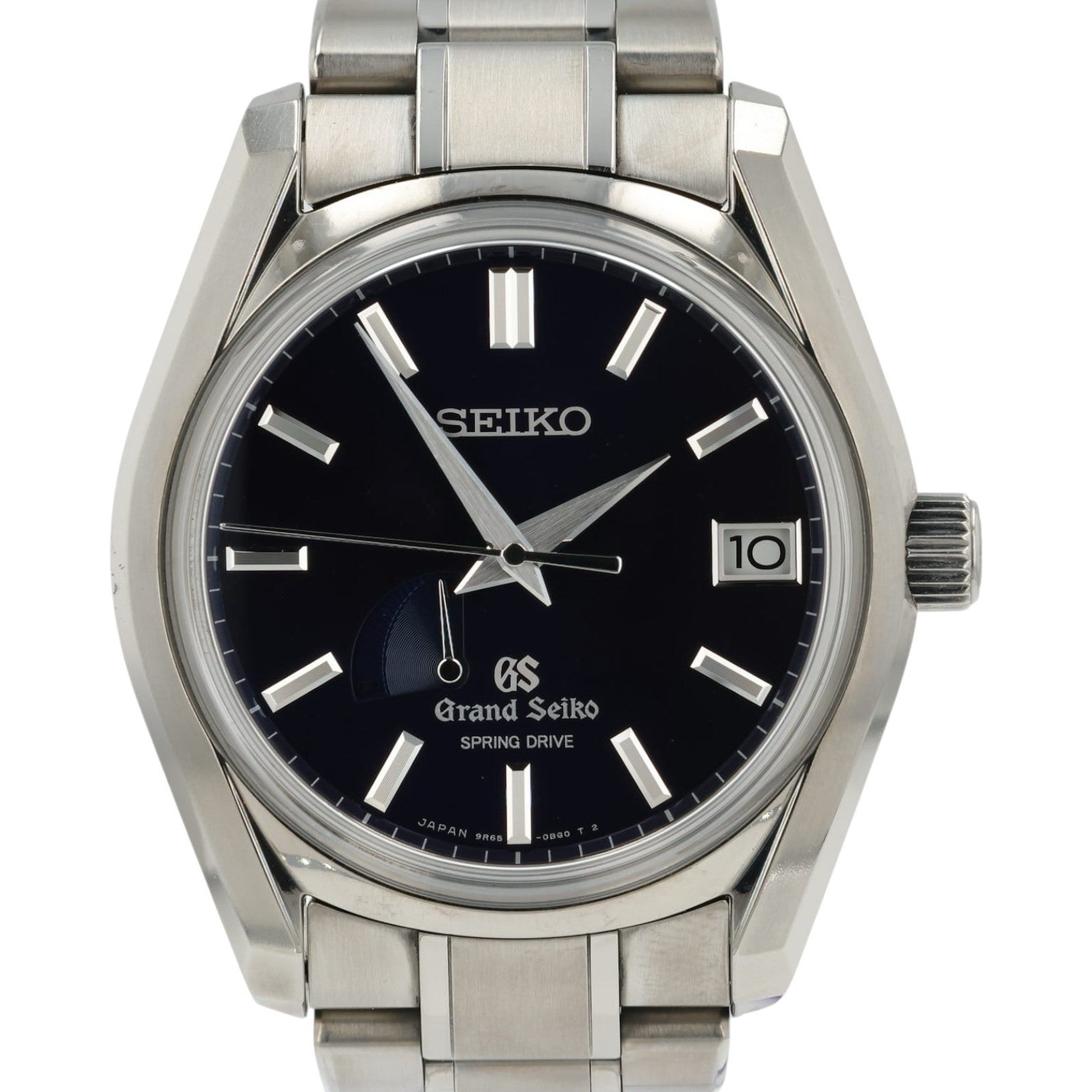 Grand Seiko Spring Drive Blue Dial Titanium 40mm Automatic Men’s Watch SBGA127