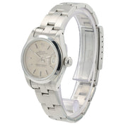 Rolex Ladies Date Silver Tapestry Dial 26mm Automatic Women’s Watch 69160
