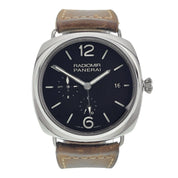 Panerai Radiomir 10 Days GMT Steel Black Dial 47mm Automatic Watch PAM00323