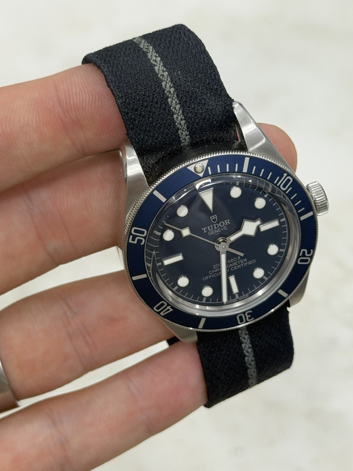 2022 Tudor Black Bay 58 Blue 79030B  Stainless Steel 39mm Automatic Watch - B/P