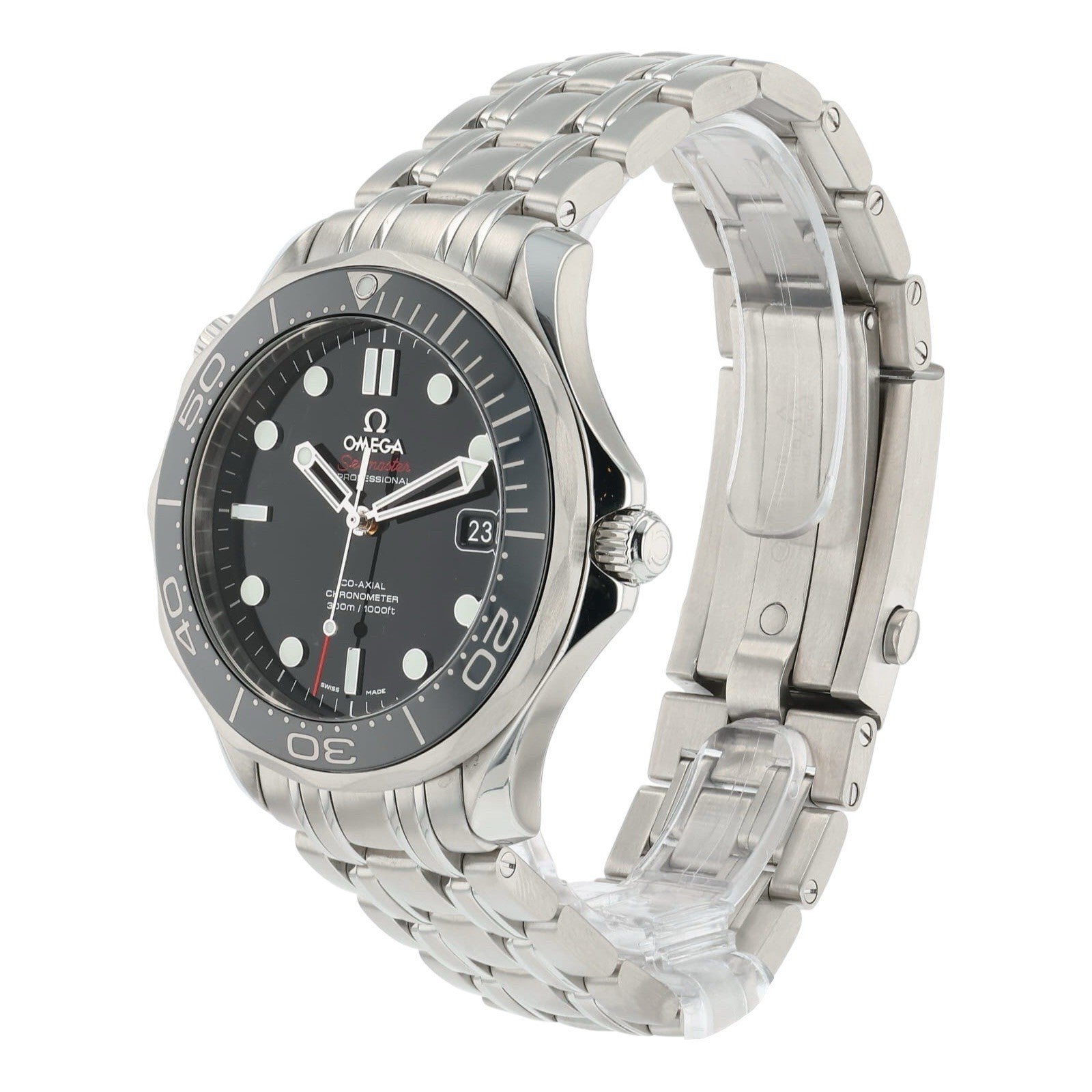 Omega Seamaster Diver 300 Steel Black Dial 41mm Automatic 212.30.41.20.01.003