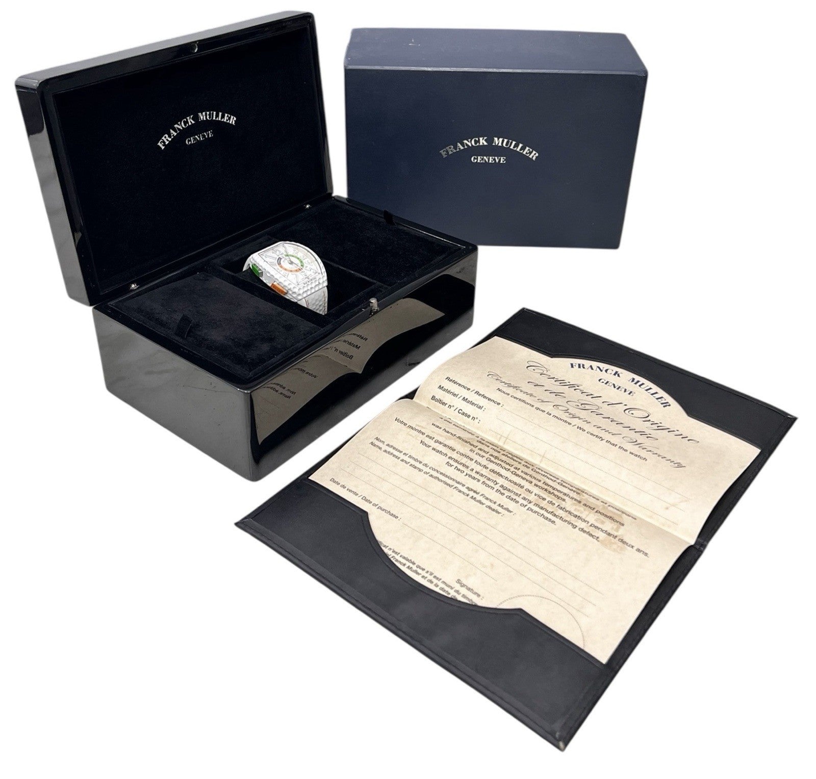 Franck Muller Vanguard Backswing White Dial 44mm Automatic Watch V45 SC DT GOLF