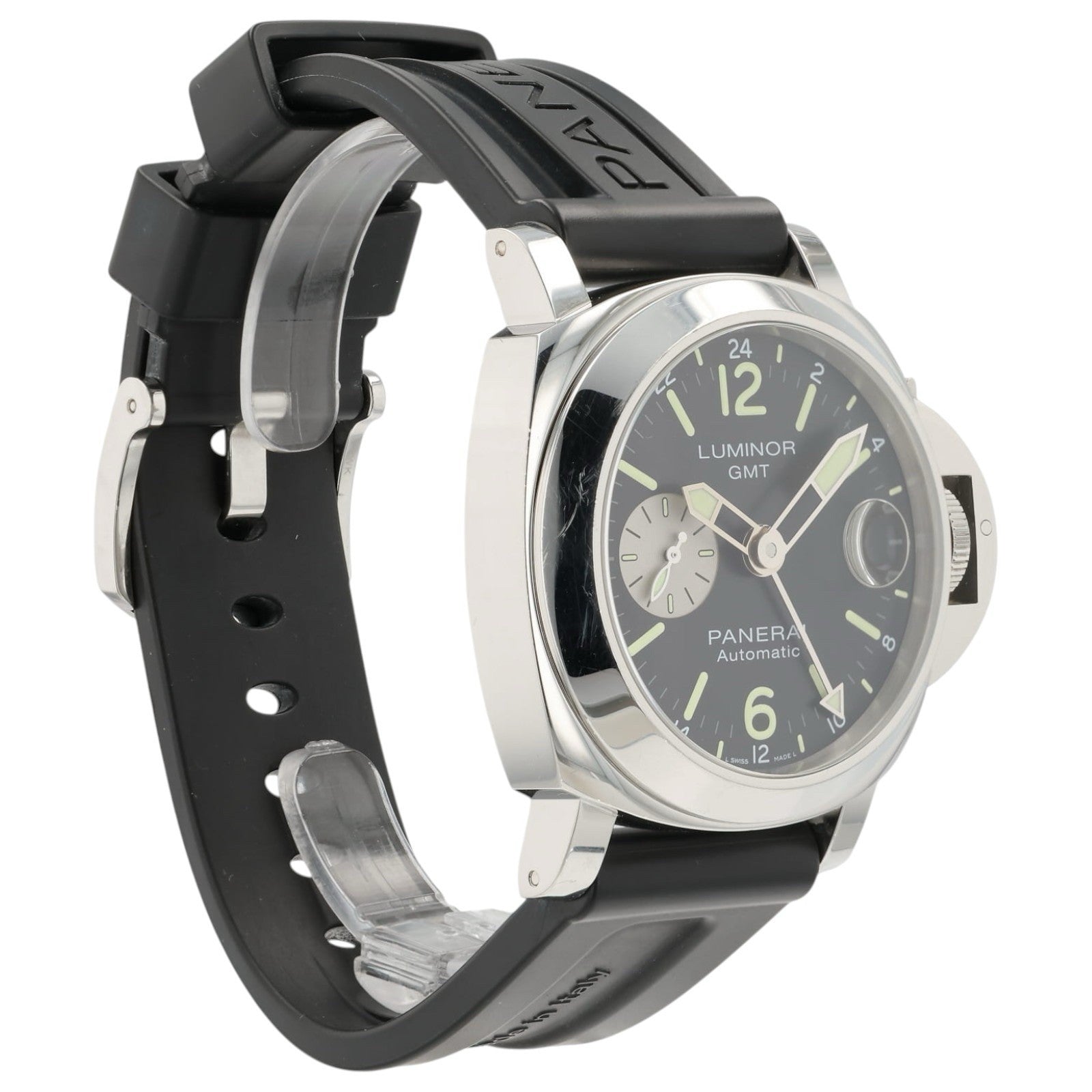Panerai Luminor Black Dial Stainless Steel 44mm Automatic Men’s Watch PAM01088