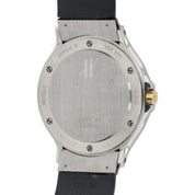 Hublot Classic Black Dial Gold & Steel 35mm Quartz Movement Unisex Watch 1521.1