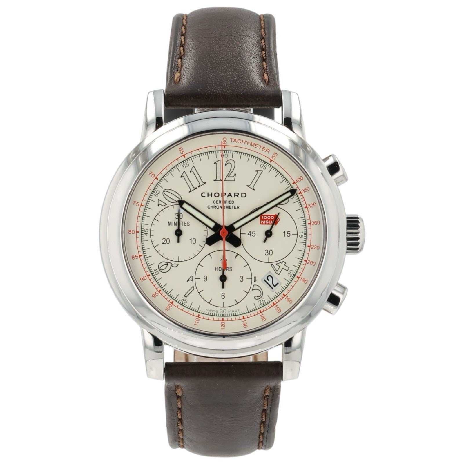 Chopard Mile Miglia Silver Dial Stainless Steel 42mm Automatic Men’s Watch 8511