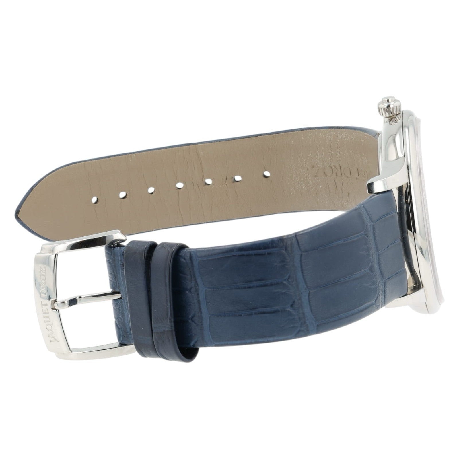 Jaquet Droz Grande Heure Blue Dial Stainless Steel 43mm Automatic J017530241