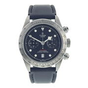 Tudor Black Bay Stainless Steel Black Dial 41mm Automatic Men’s Watch 79350