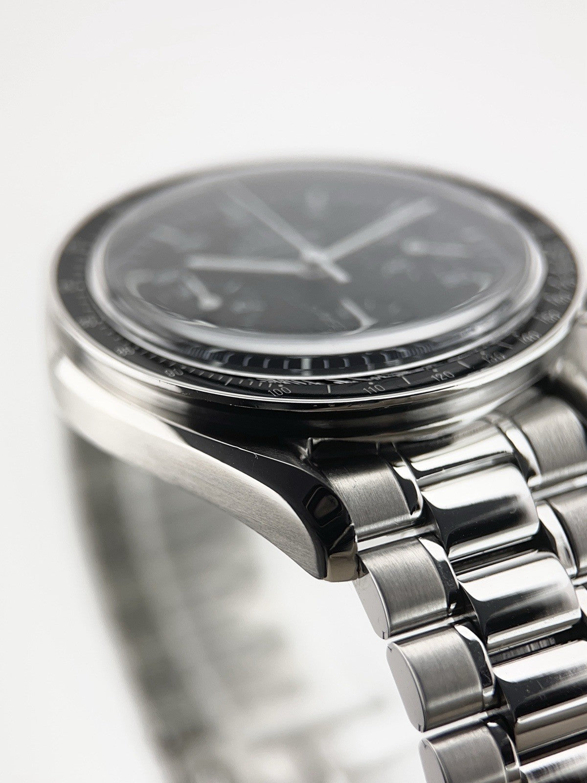 Omega Speedmaster Stainless Steel Black Dial 39mm Automatic Men’s Watch 3510.50